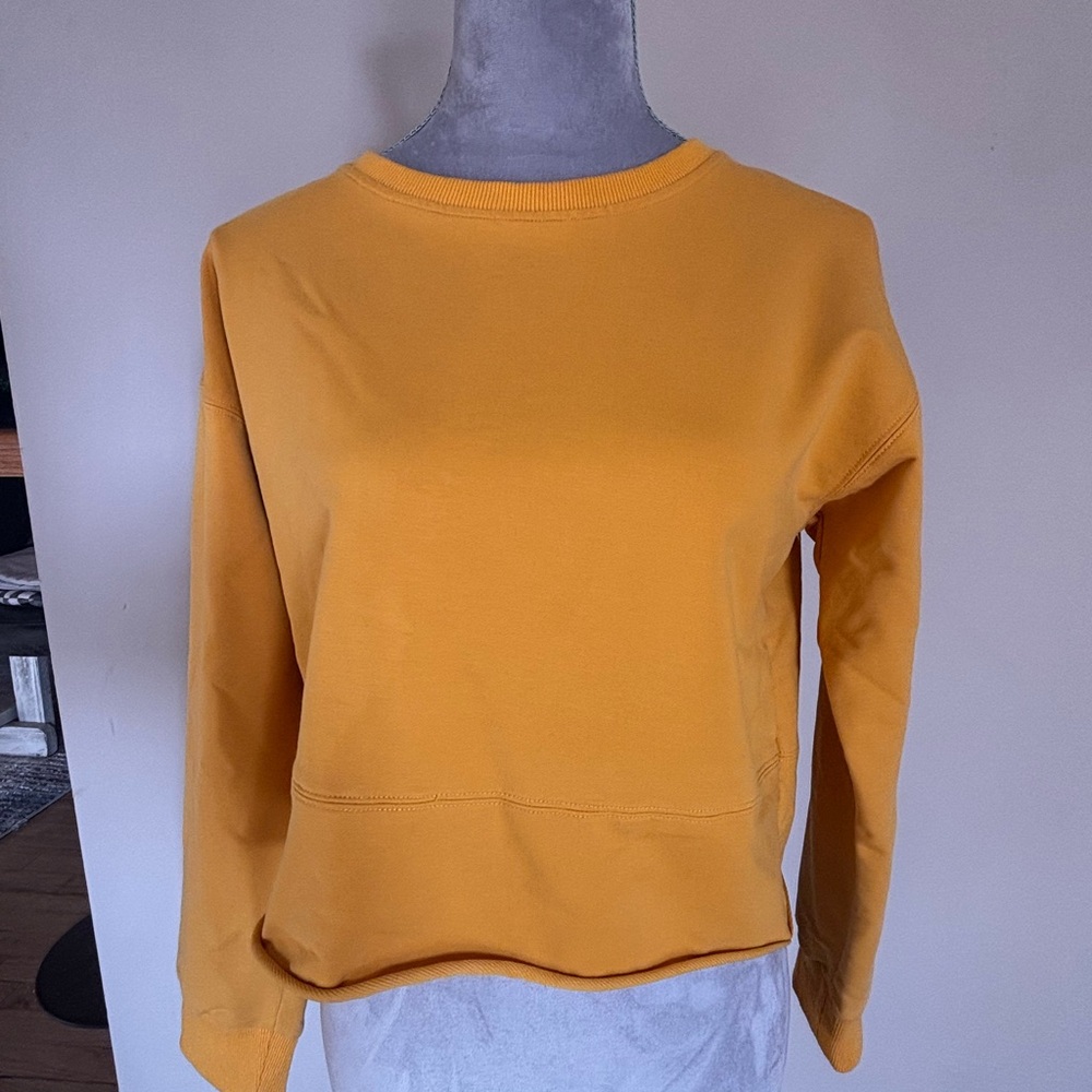 Yellow Crewneck Sweatshirt